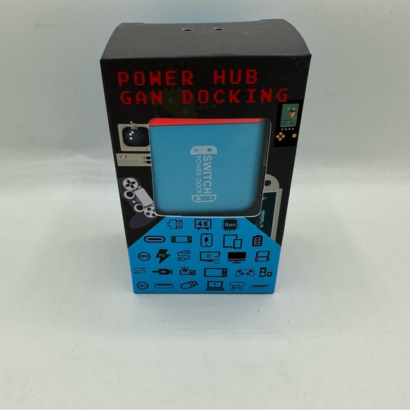 Portable Dock Charger Adapter Switch Accessory PD 36W USB C 4K 60Hz HDMI - Picture 10 of 11